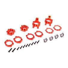 Alloy Adjustable Rear Hub Carrier Set - RED | Rovan Sports